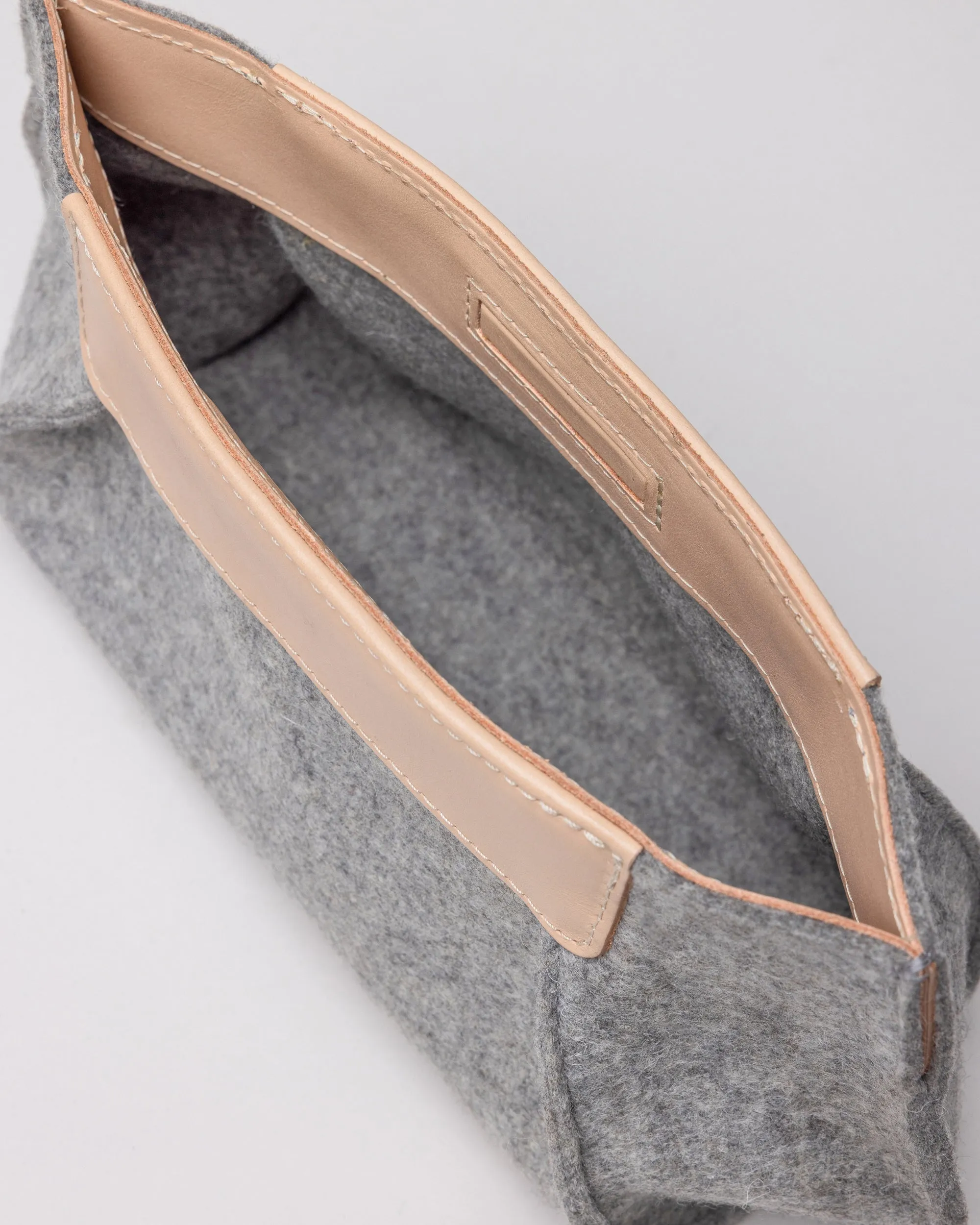 Frankie Merino Wool Clutch