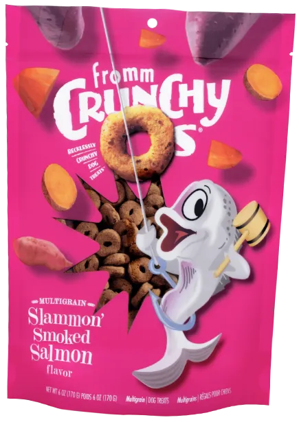 FROMM SLAMMON' SMOKED SALMON DOG TREAT