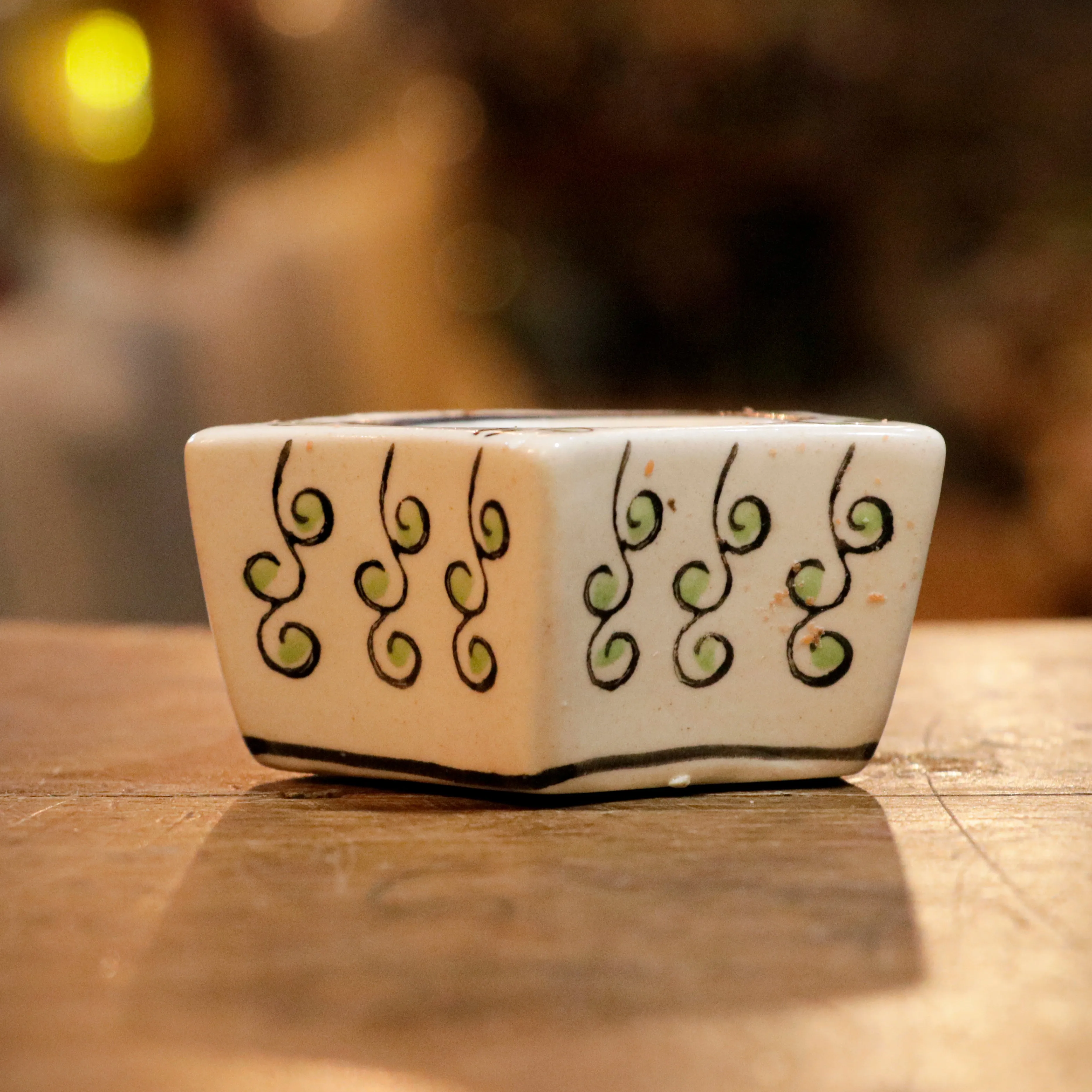 Fusion Heritage Star Shaped Ceramic Small Candle Holder