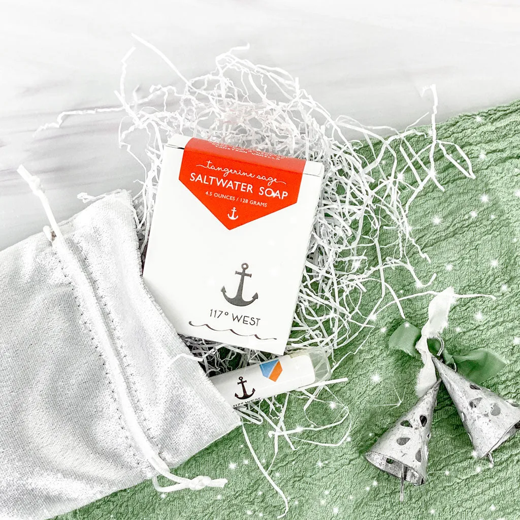GIFT BAG: Tangerine Sage Soap   Lip Balm