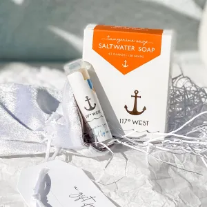GIFT BAG: Tangerine Sage Soap   Lip Balm