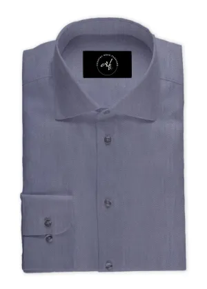 Grey Poplin Shirt