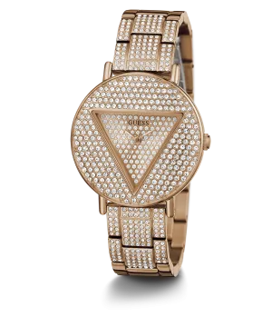 GUESS Ladies Rose Gold Analog Watch