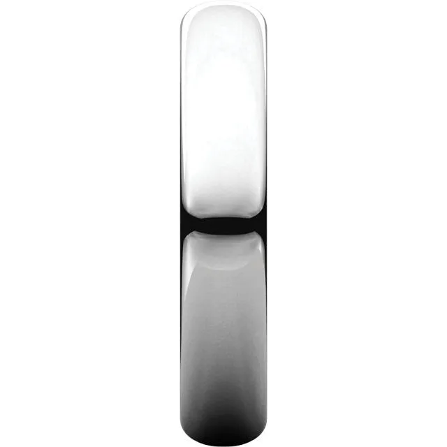 Half Round Edge Wedding Band (HRE)