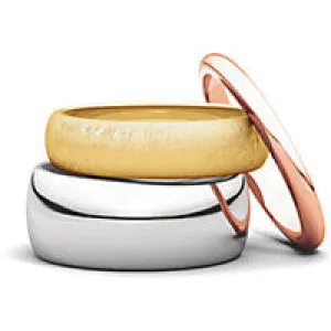 Half Round Edge Wedding Band (HRE)