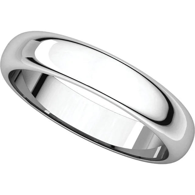 Half Round Edge Wedding Band (HRE)