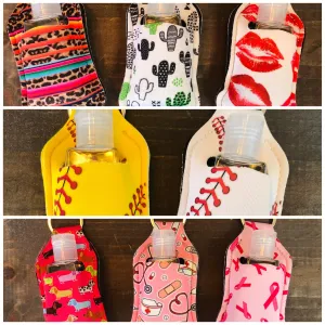 Hand Sanitizer Key Chain Holders