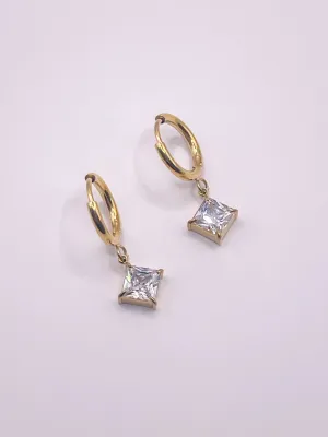 Haute Mess Diamond Huggies