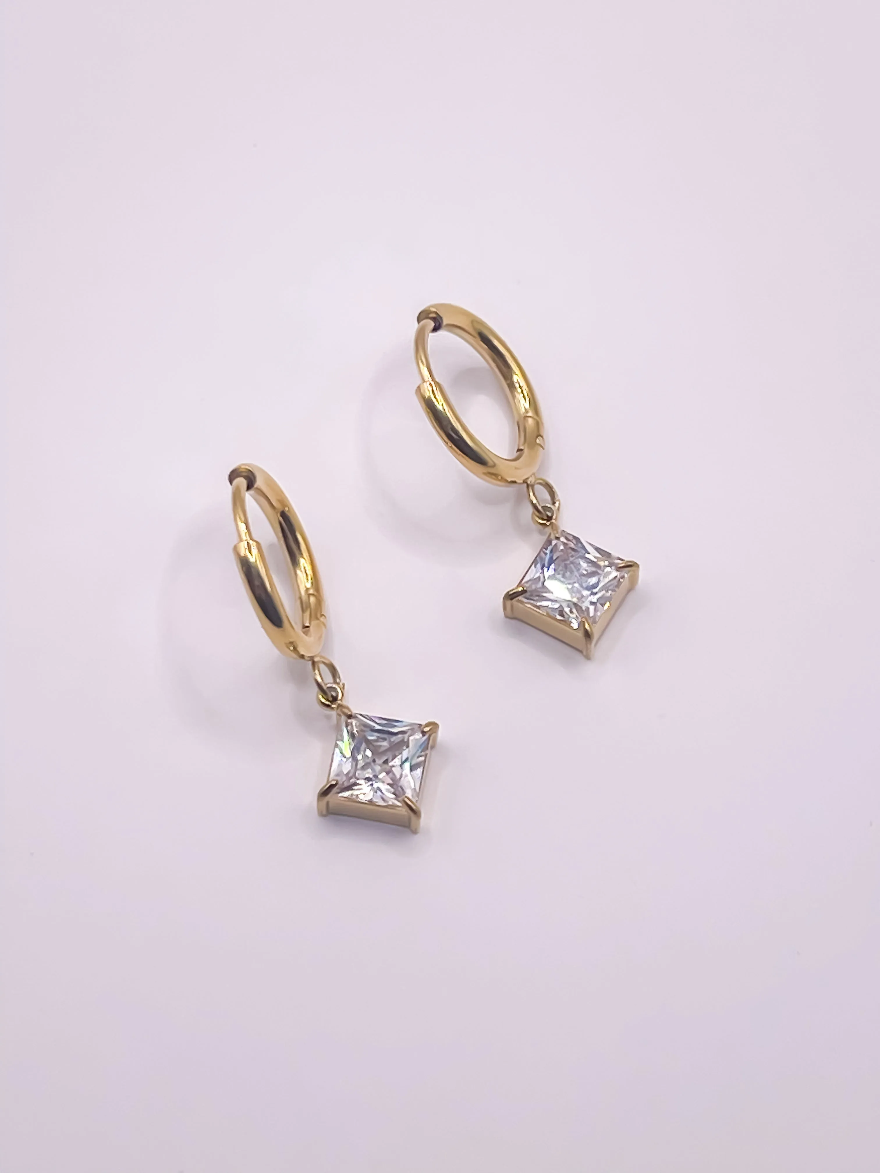 Haute Mess Diamond Huggies