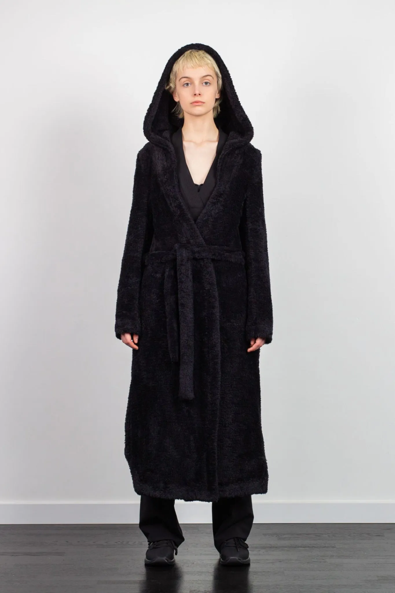 Hooded Kimono Dressing Gown