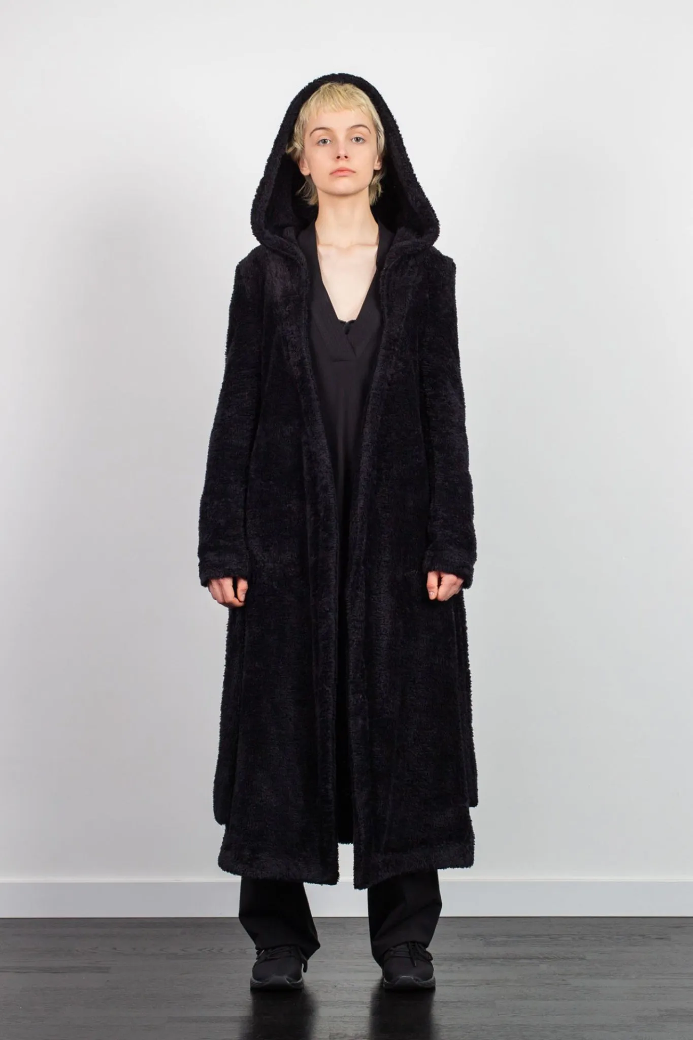 Hooded Kimono Dressing Gown
