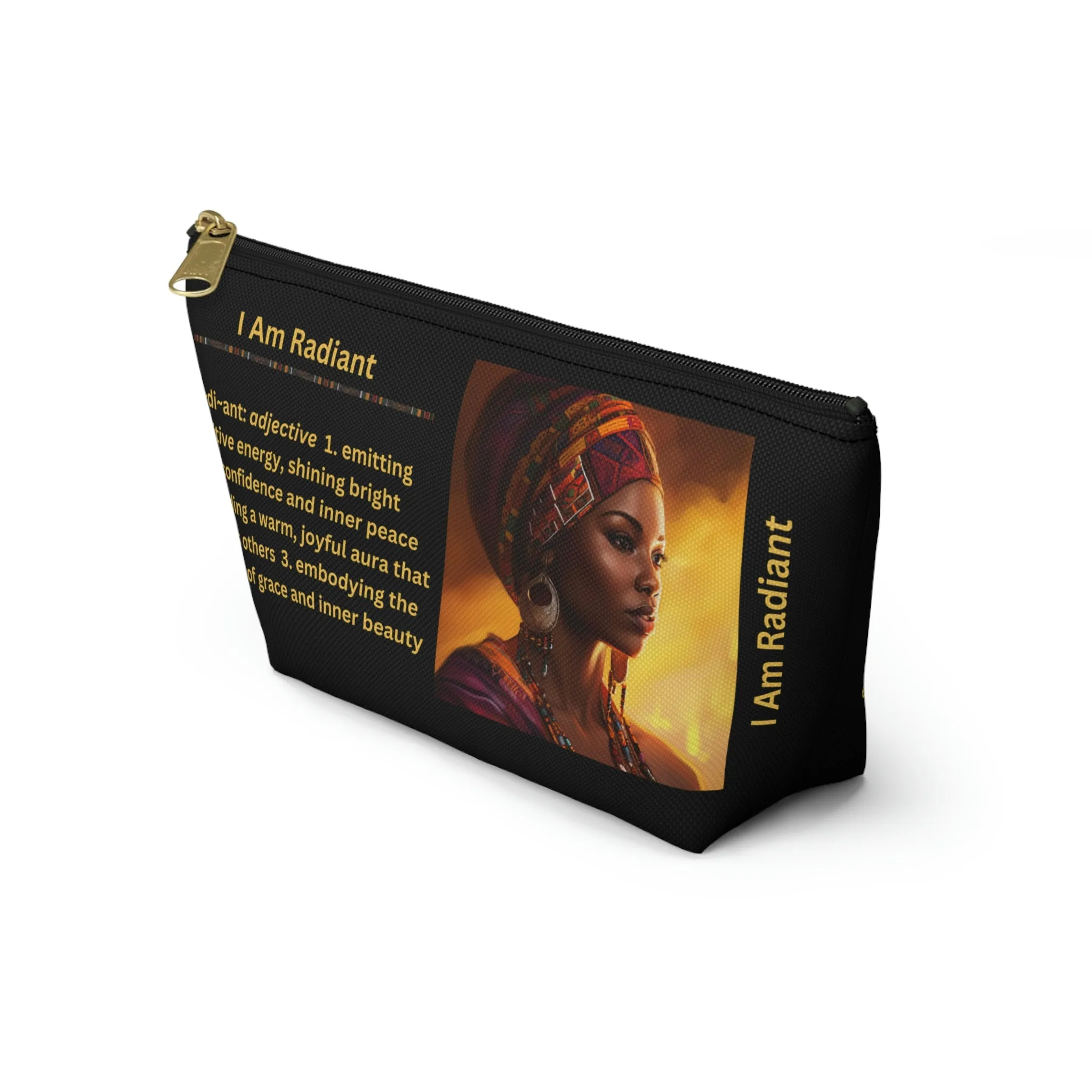 I Am Radiant - cosmetic pouch