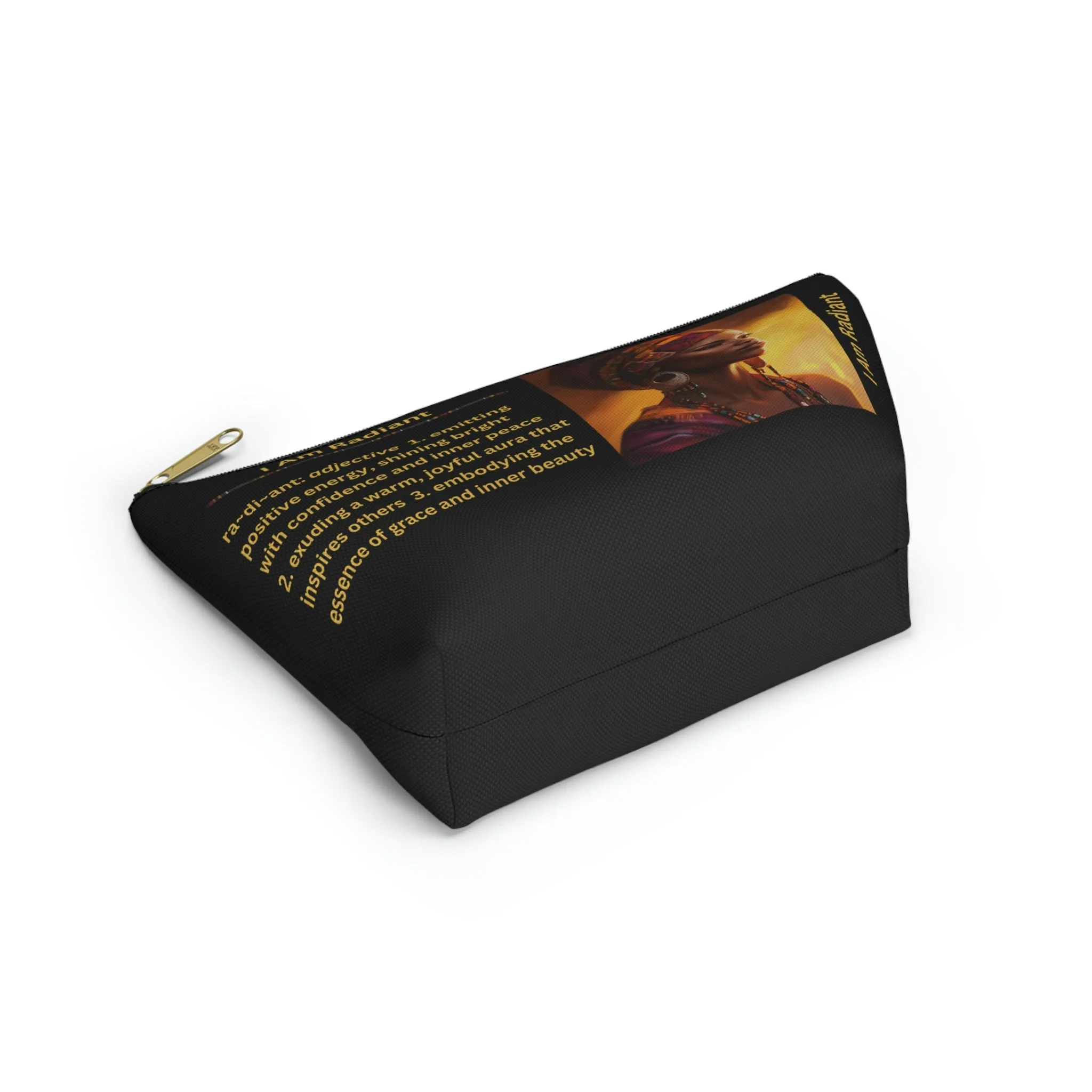 I Am Radiant - cosmetic pouch