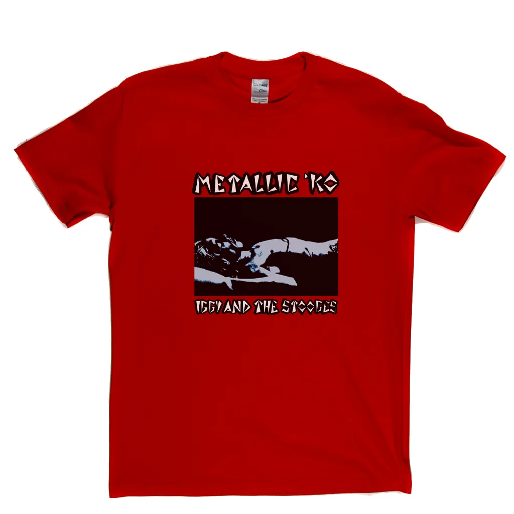 Iggy Pop And The Stooges Metallic Ko T-Shirt