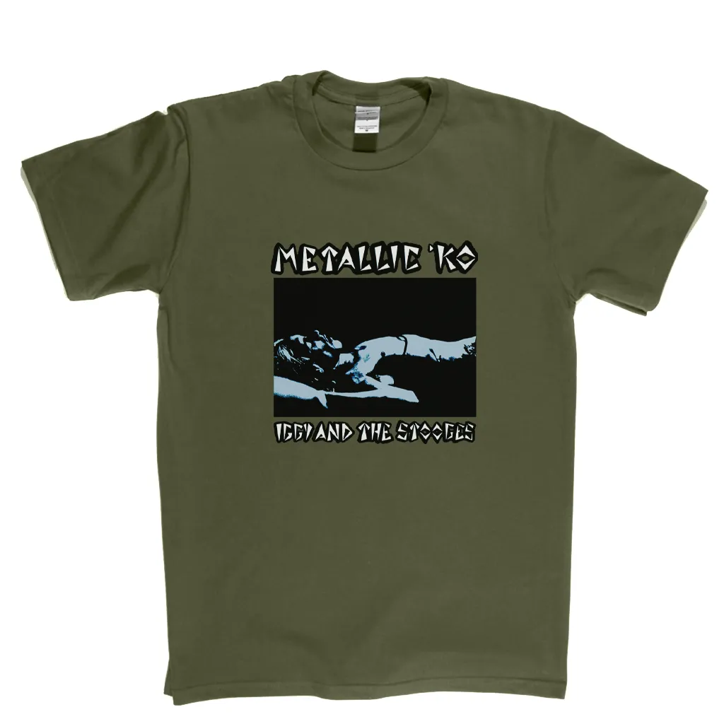 Iggy Pop And The Stooges Metallic Ko T-Shirt