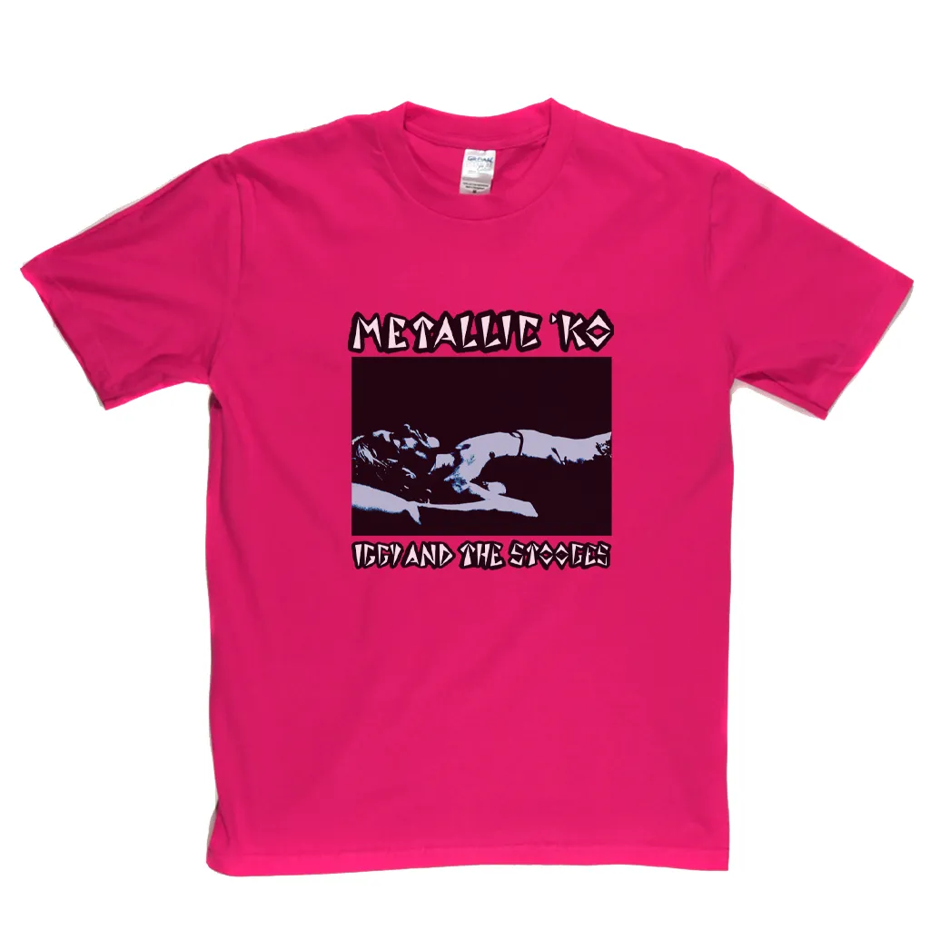 Iggy Pop And The Stooges Metallic Ko T-Shirt