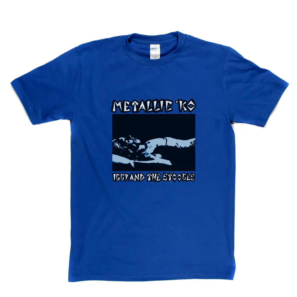 Iggy Pop And The Stooges Metallic Ko T-Shirt
