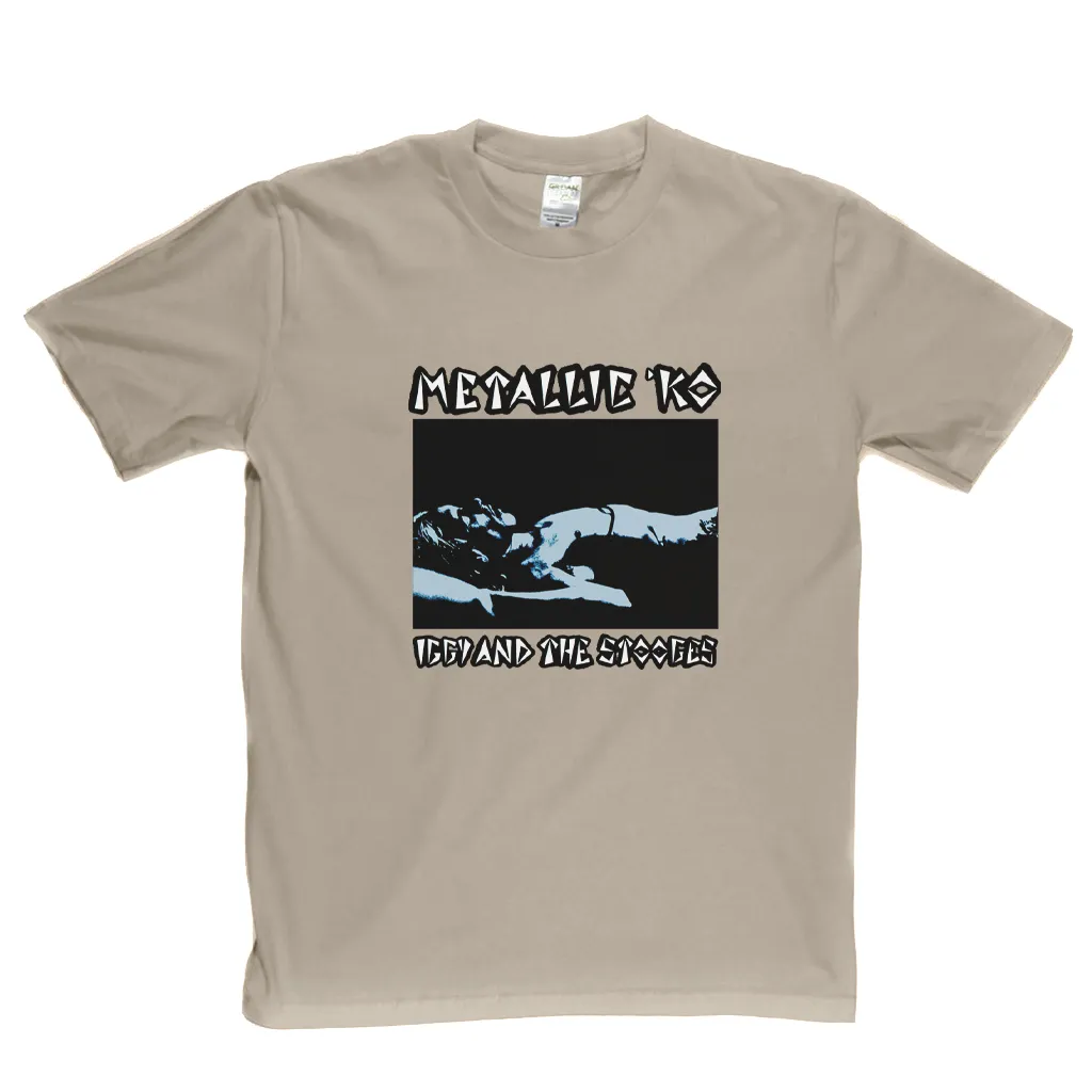 Iggy Pop And The Stooges Metallic Ko T-Shirt