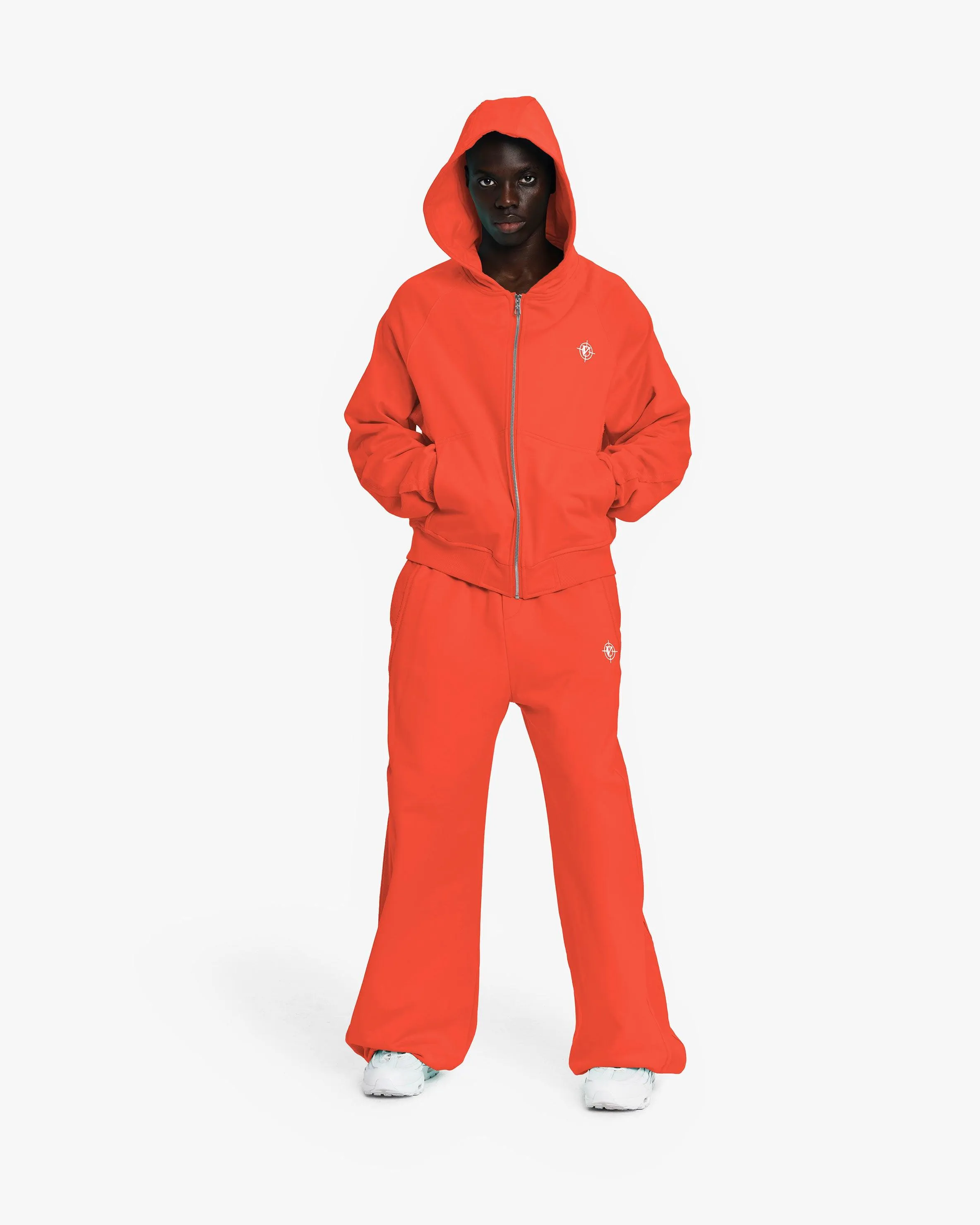 INSIDE OUT ZIP HOODIE STRAWBERRY