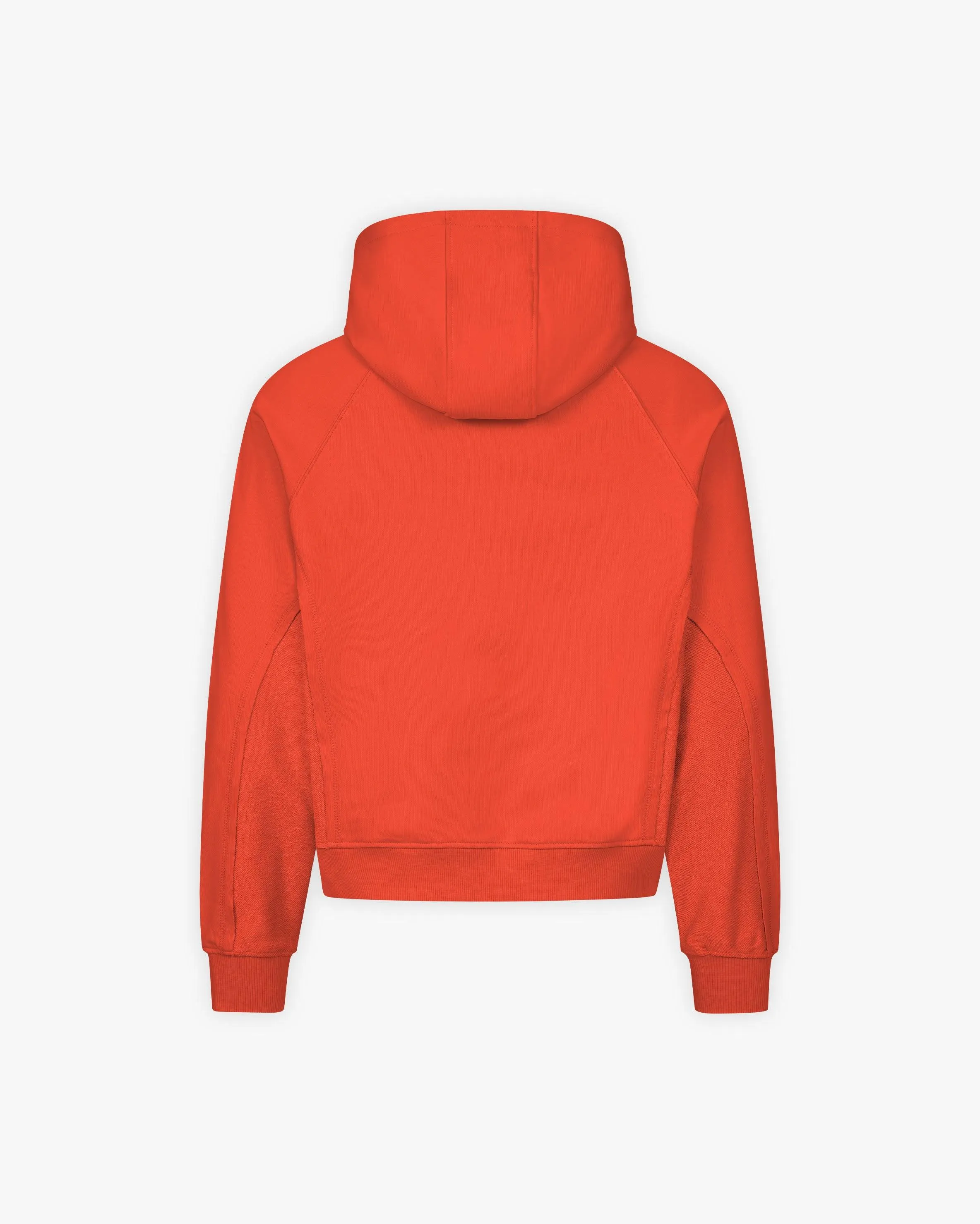 INSIDE OUT ZIP HOODIE STRAWBERRY