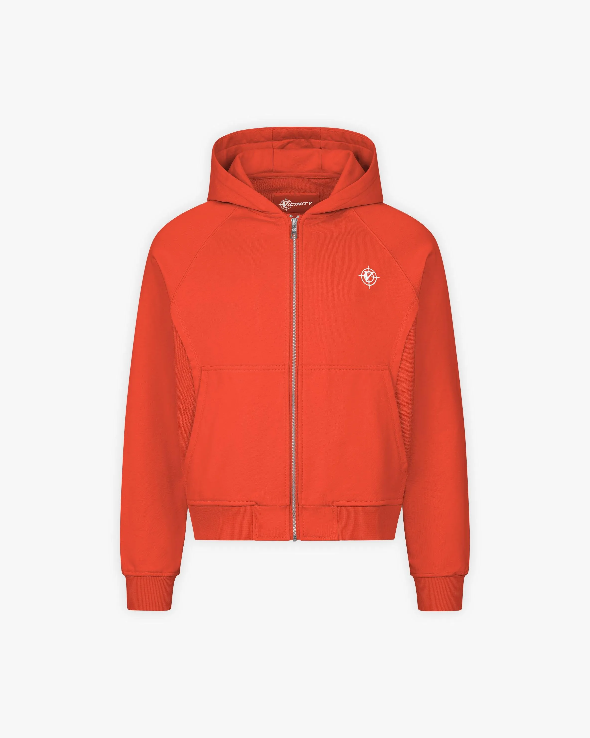 INSIDE OUT ZIP HOODIE STRAWBERRY