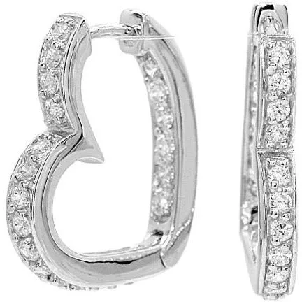 Inside-Outside Heart Earrings