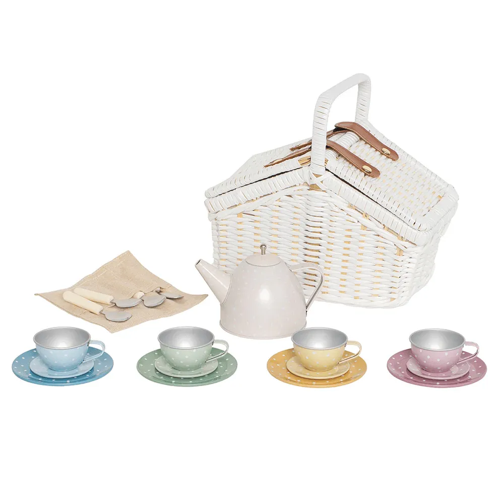 JaBaDaBaDo Tea set with Basket