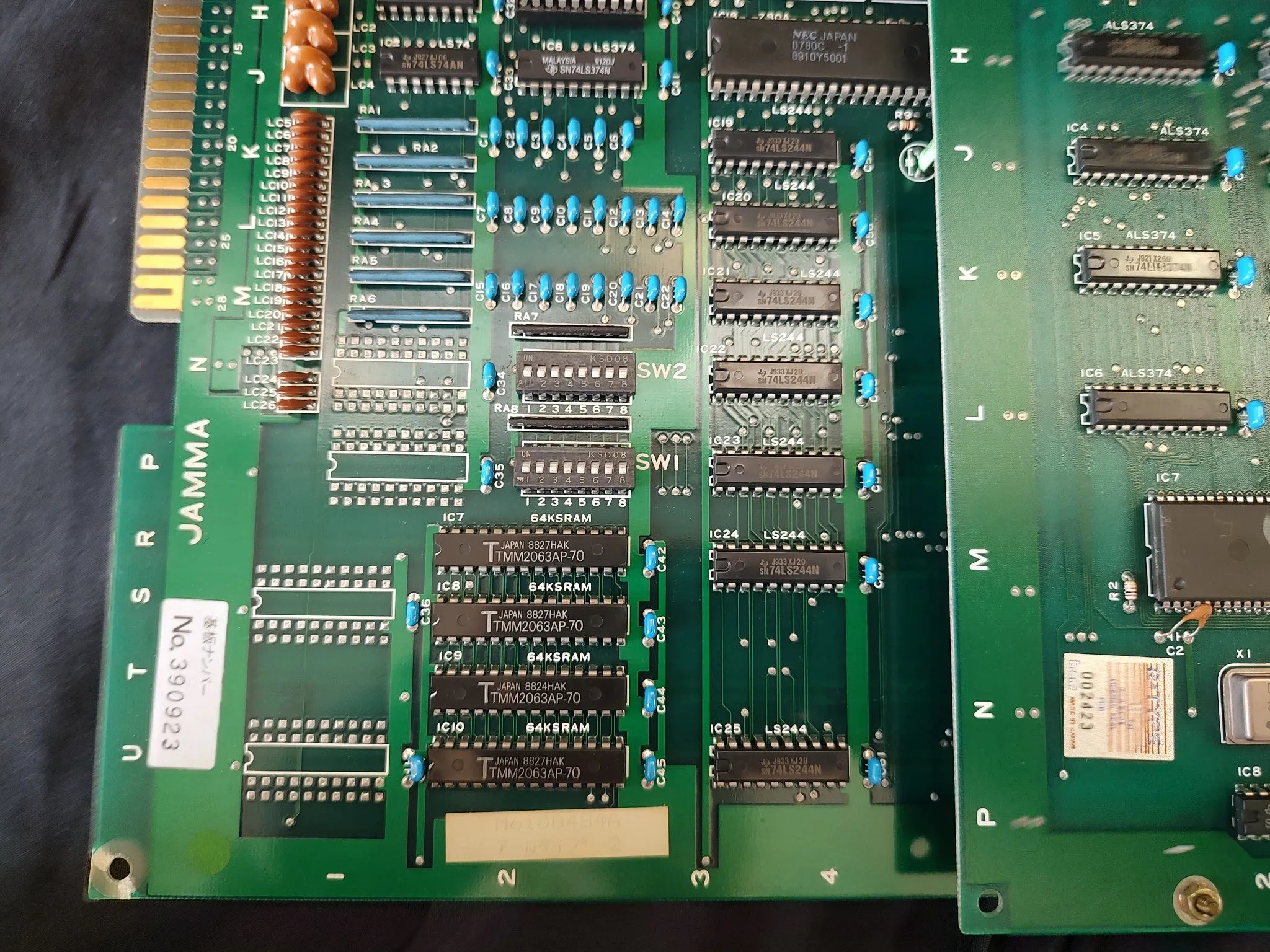 JAMMA IREM R-TYPE 2 (R-TYPE II) Arcade PCB System JAMMA Board set, Working-g0212