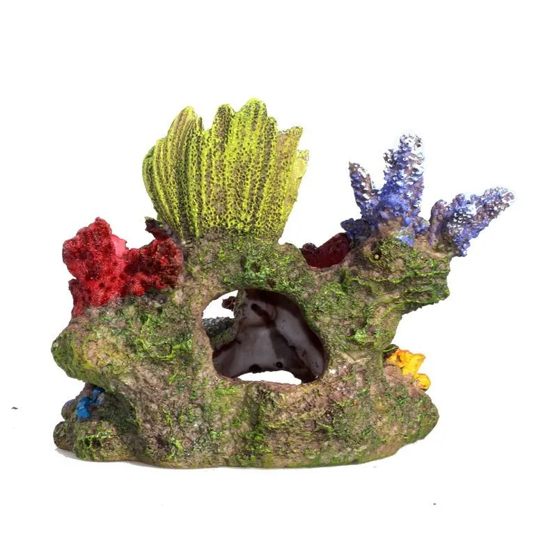 JK015 Coral Aquarium Decoration 17x9.5x14cm