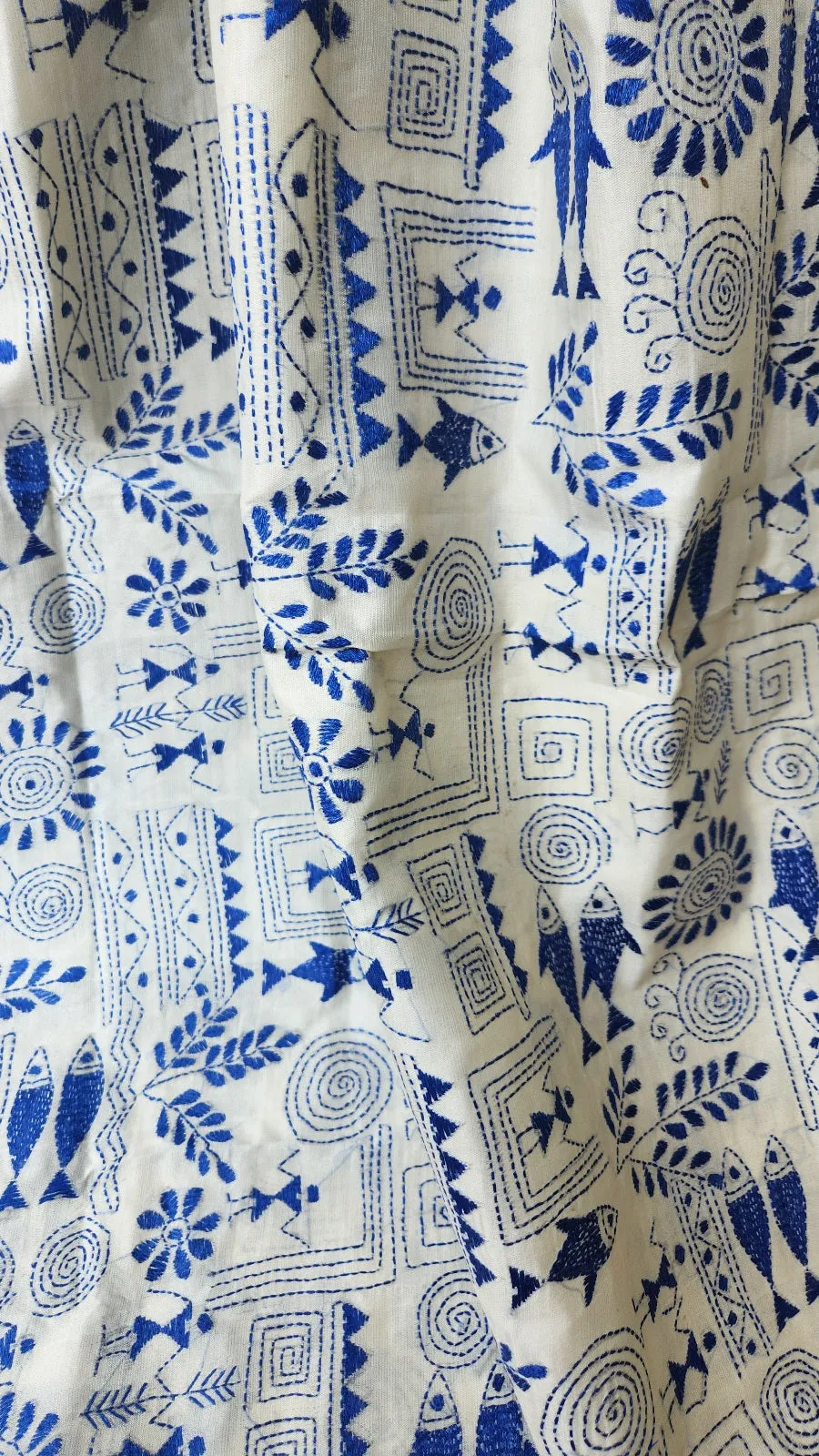 KANTHA DUPATTA - Warli
