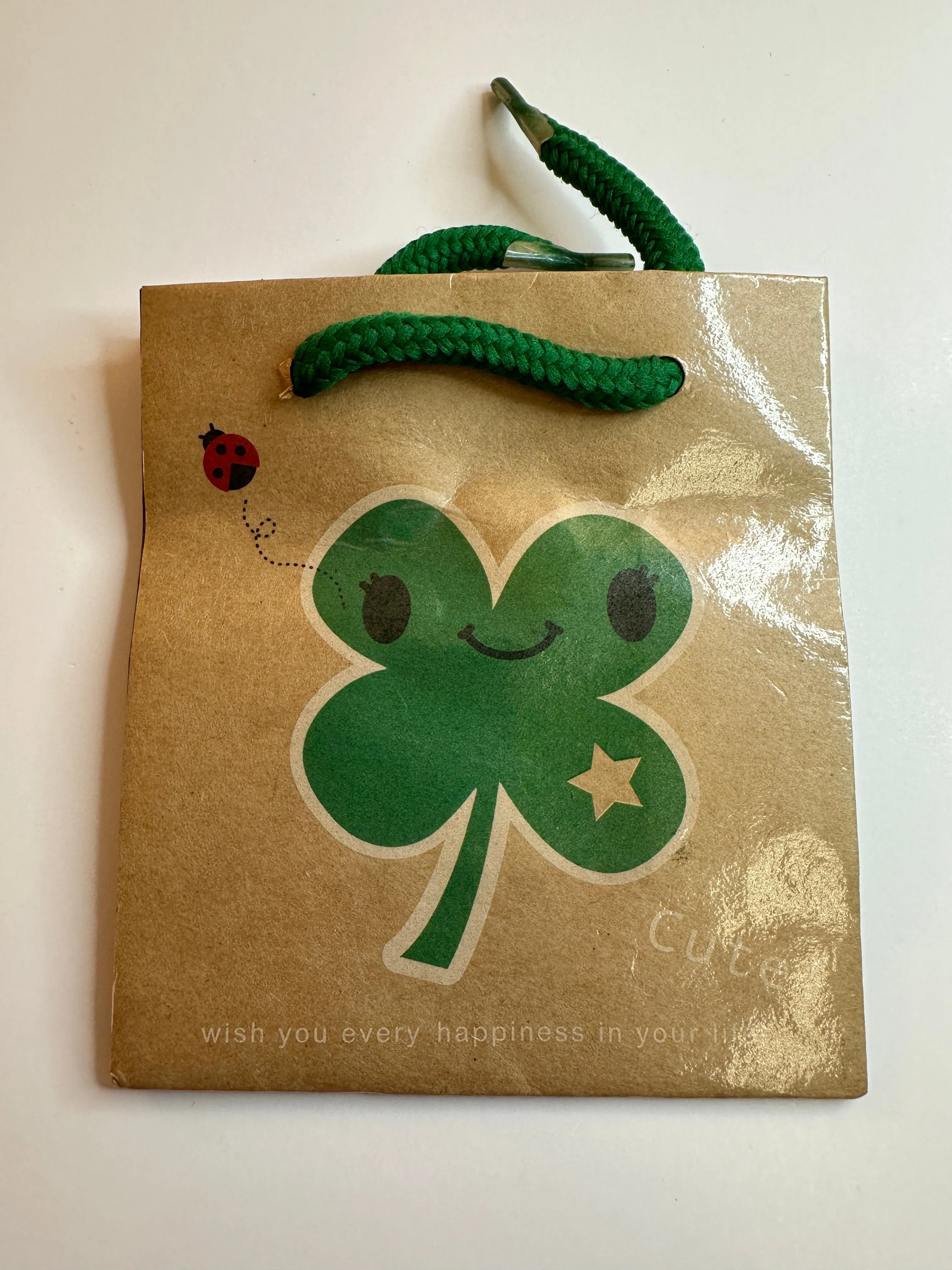 Kawaii Clover Mini Gift Bag