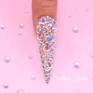 Kiara Sky Nail Art - Rhinestones - Northern Lights