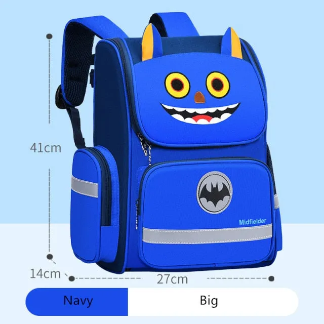 Kids School Backpack | Children's Backpack | Cartoon Print Backpack | School Nursery Bag | Backpack For Primary School | Back To School Bag