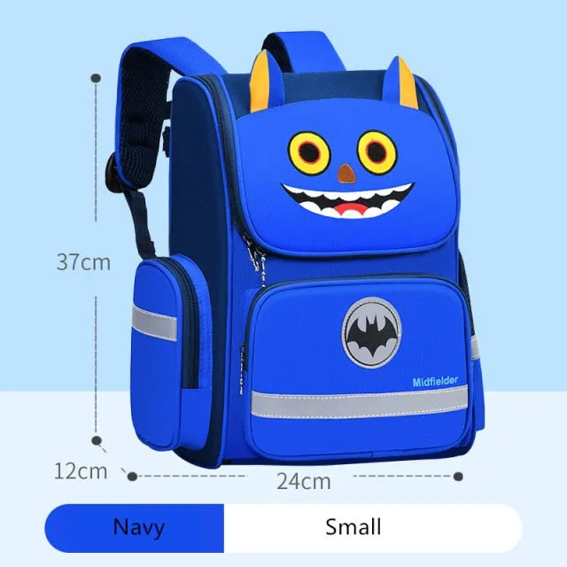 Kids School Backpack | Children's Backpack | Cartoon Print Backpack | School Nursery Bag | Backpack For Primary School | Back To School Bag
