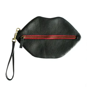 Kiss Wristlet - Black