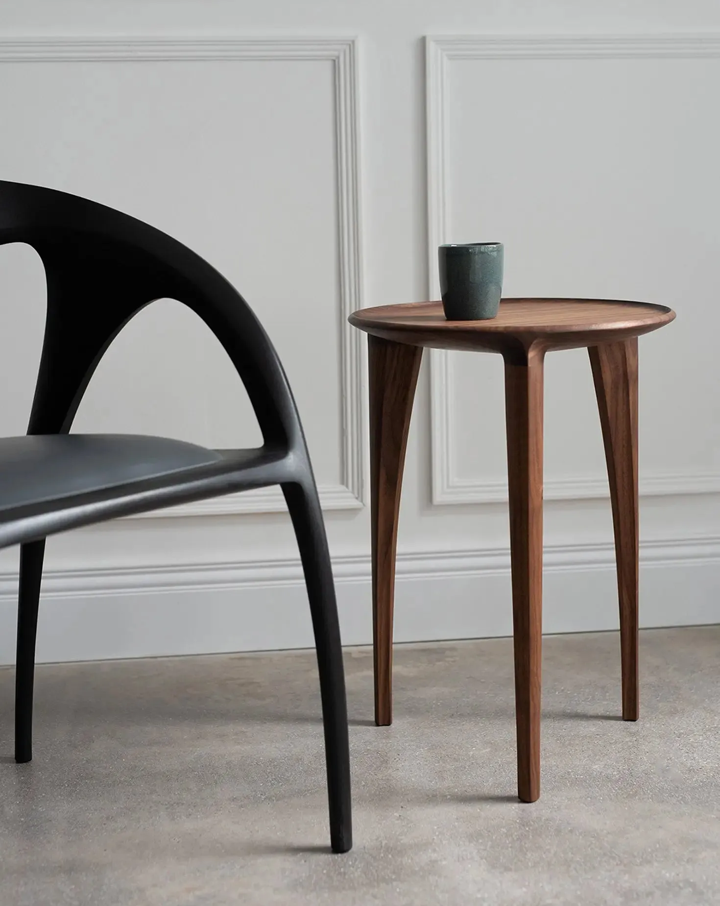 Langford Walnut Side Table