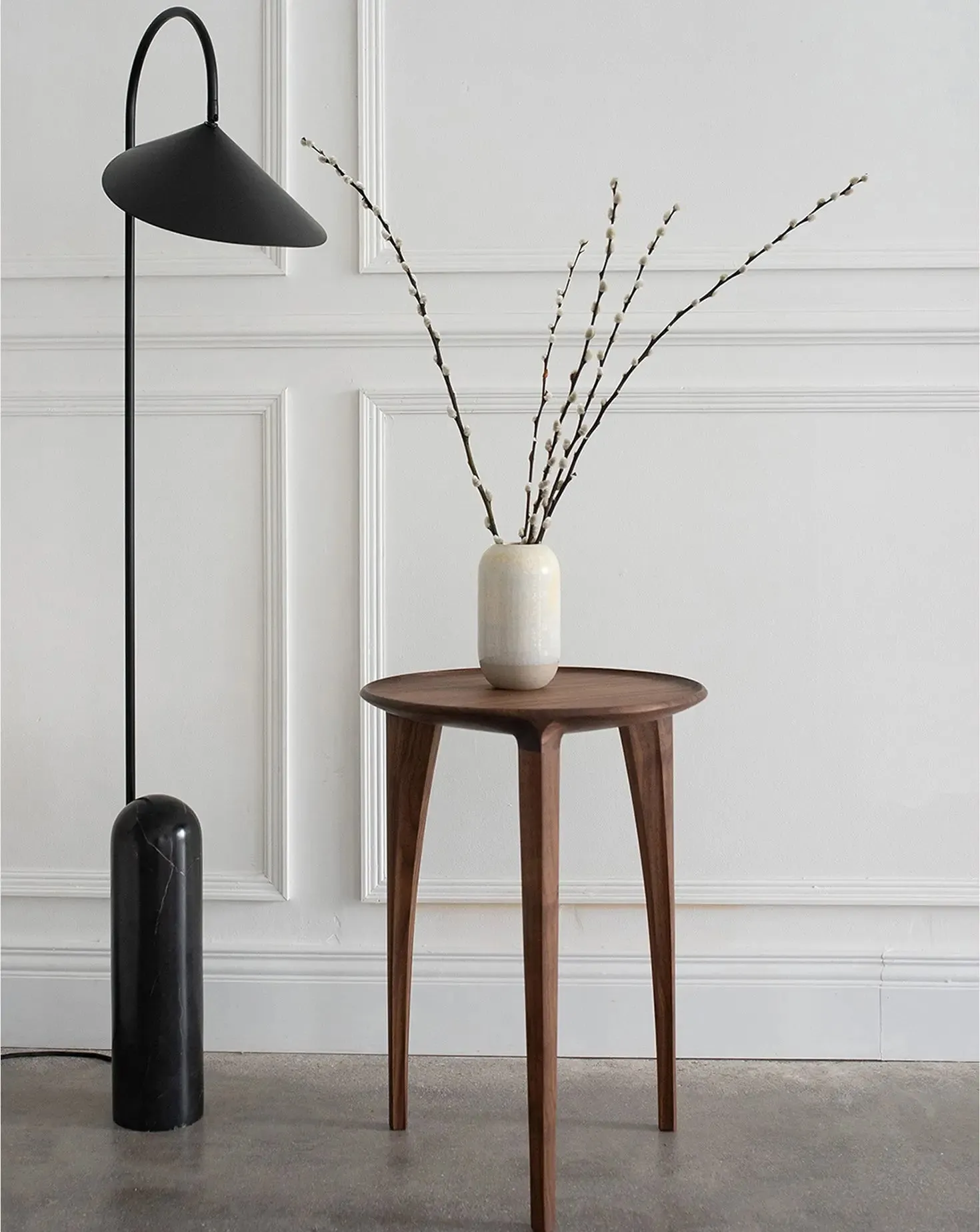 Langford Walnut Side Table