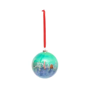 Lapland Sign Small Folk Bauble