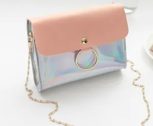 Laser Crossbody PVC Mini Chain Bag