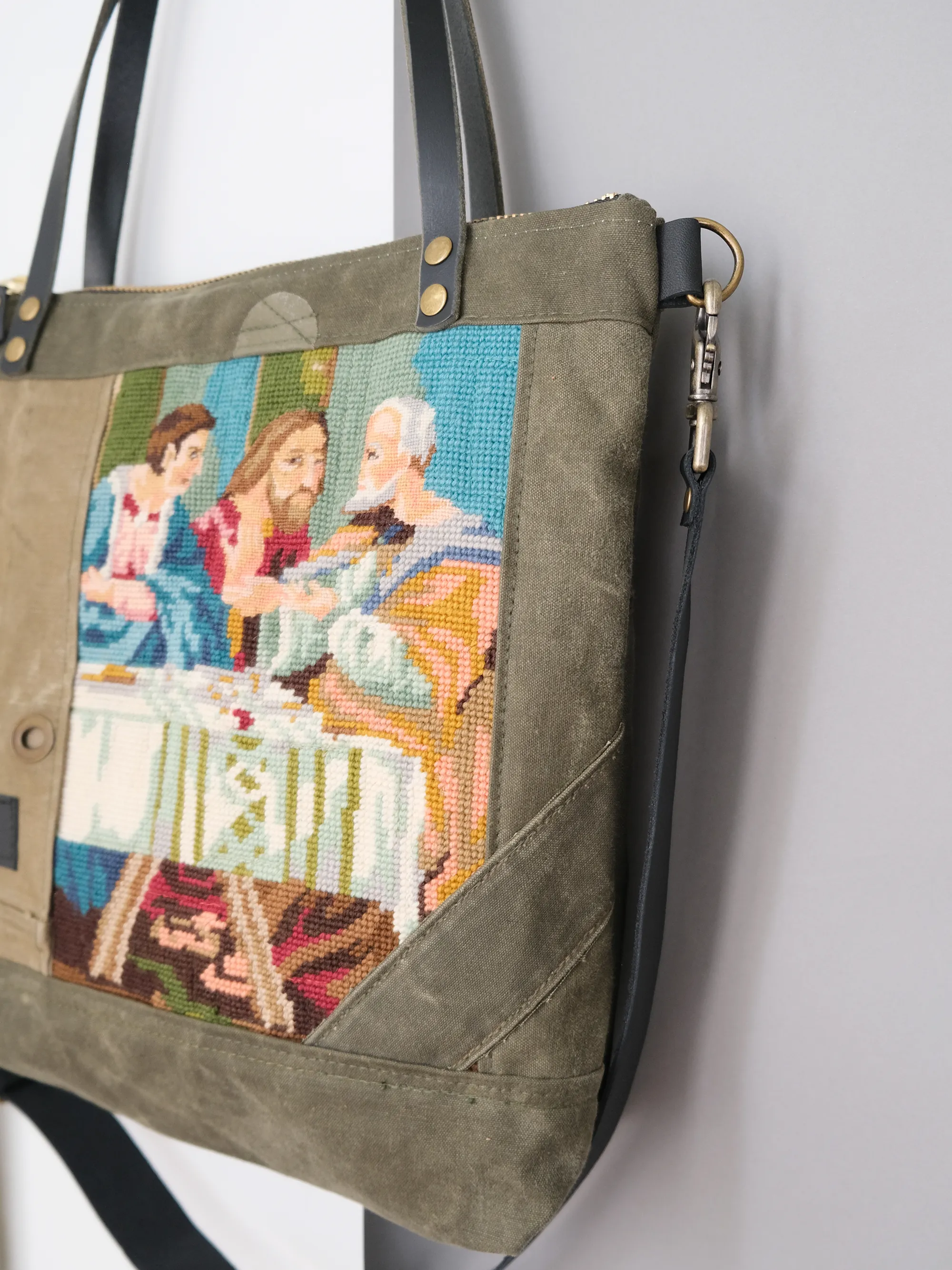 Last Supper Heritage Tote: Matthew, Thaddeus, and Simon