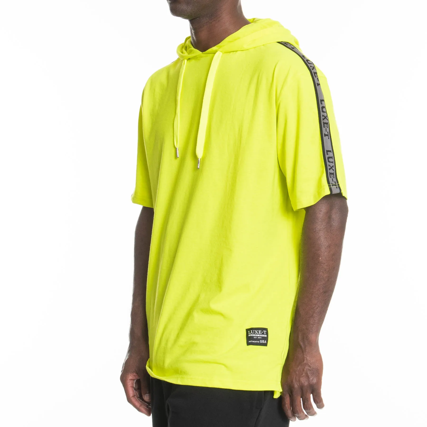 Logo Taped Classic SS Hooded Tee
