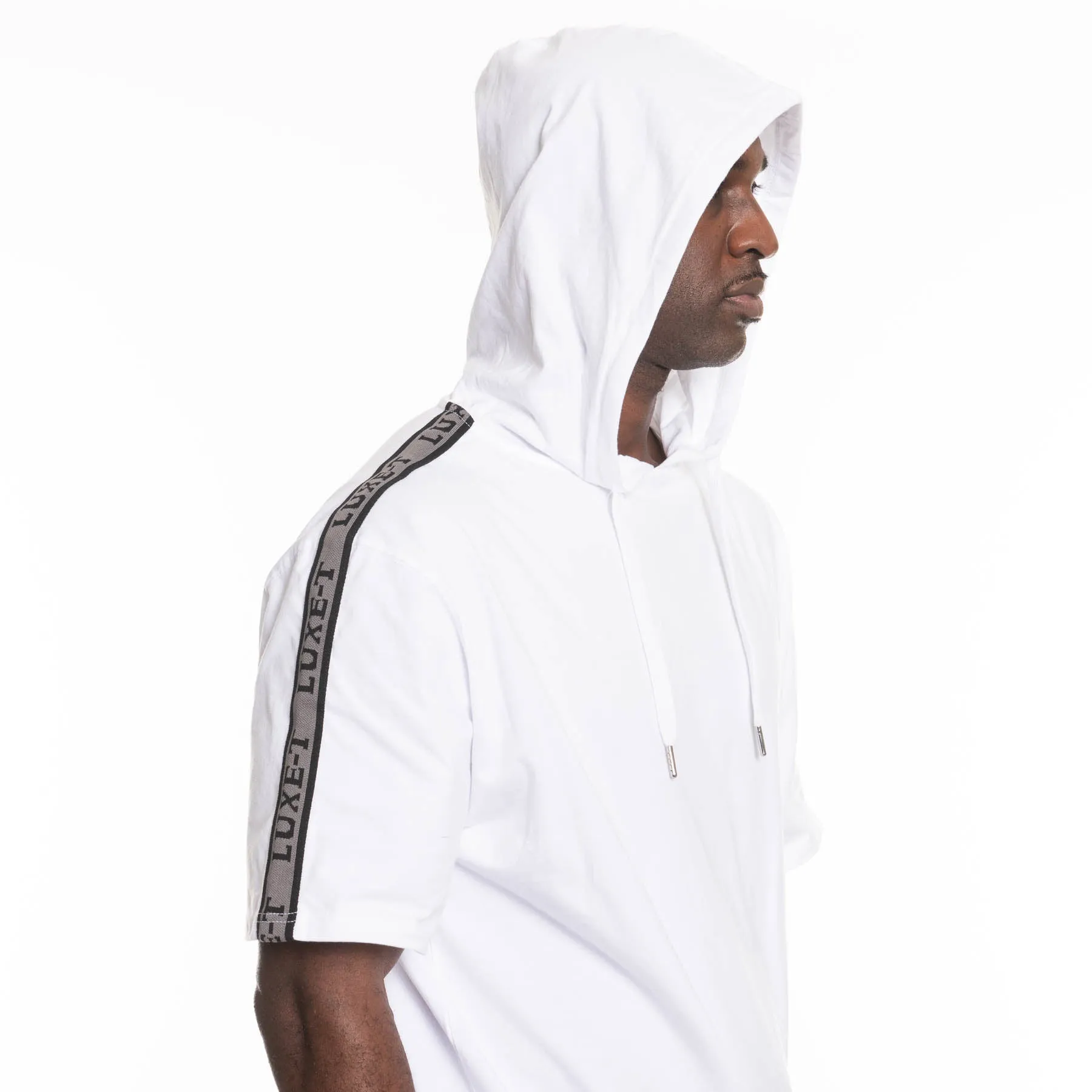 Logo Taped Classic SS Hooded Tee