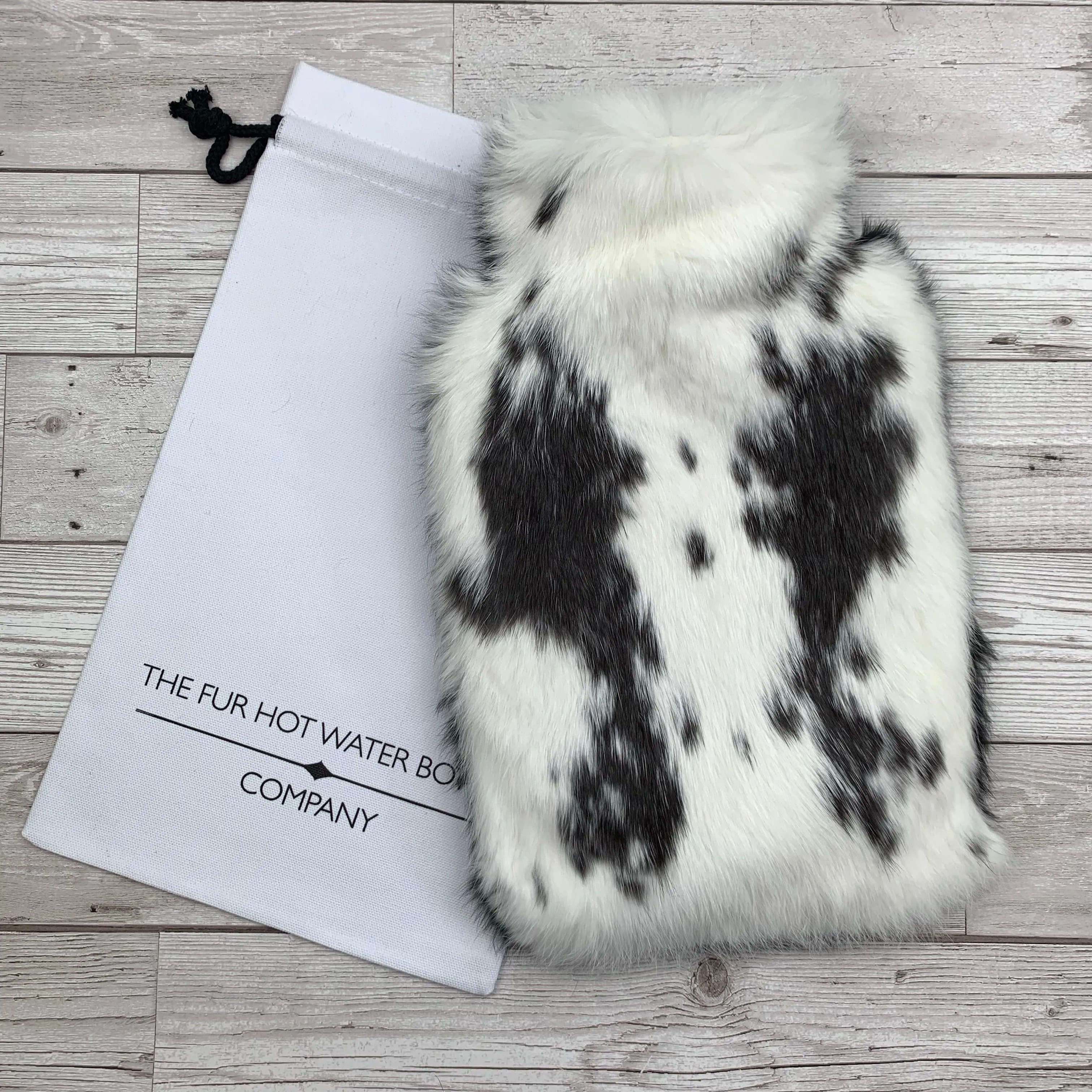 Luxury Rabbit Fur Hot Water Bottle | Soft fur meets gentle heat, creating a cocoon of comfort
