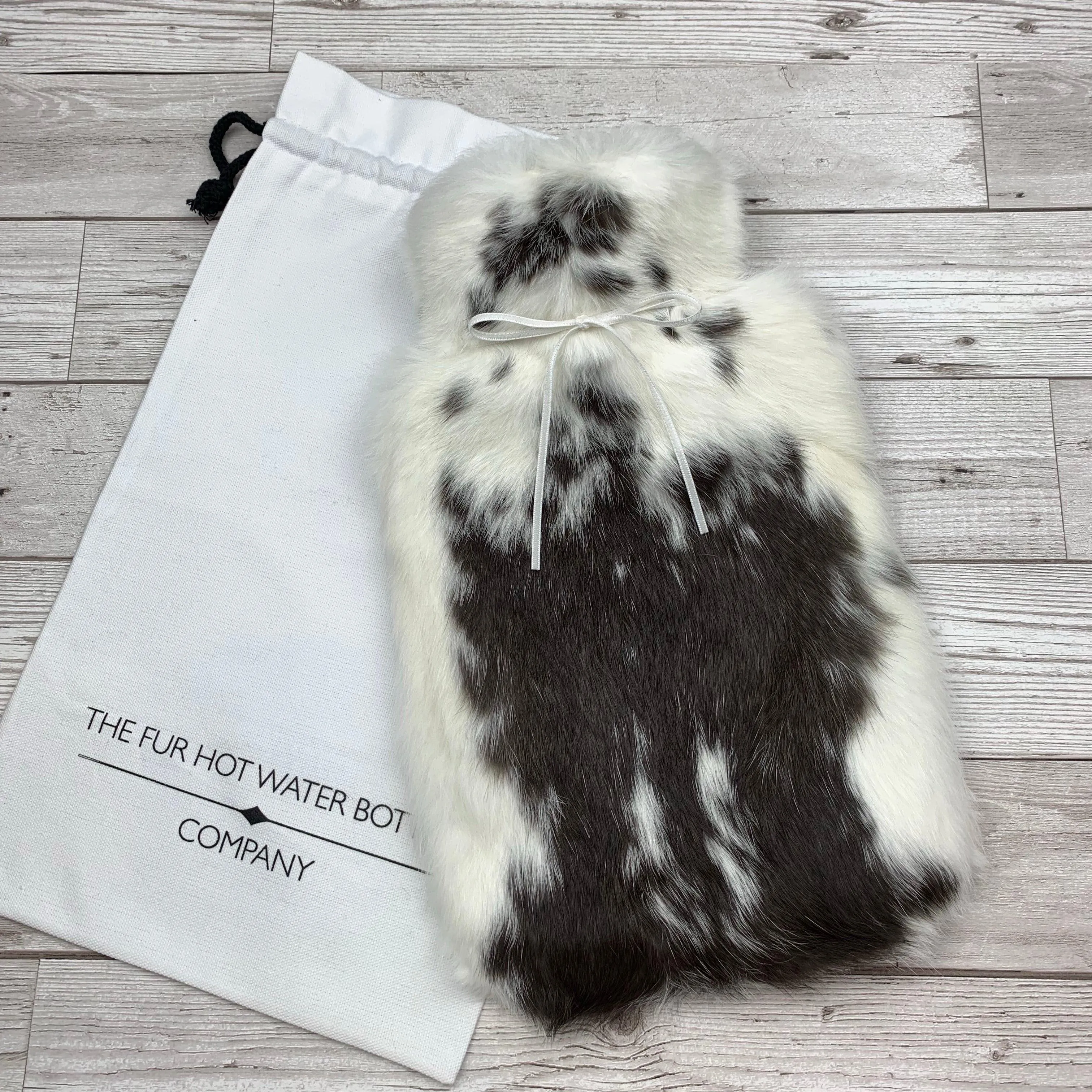 Luxury Rabbit Fur Hot Water Bottle | The ultimate blend of warmth and softness