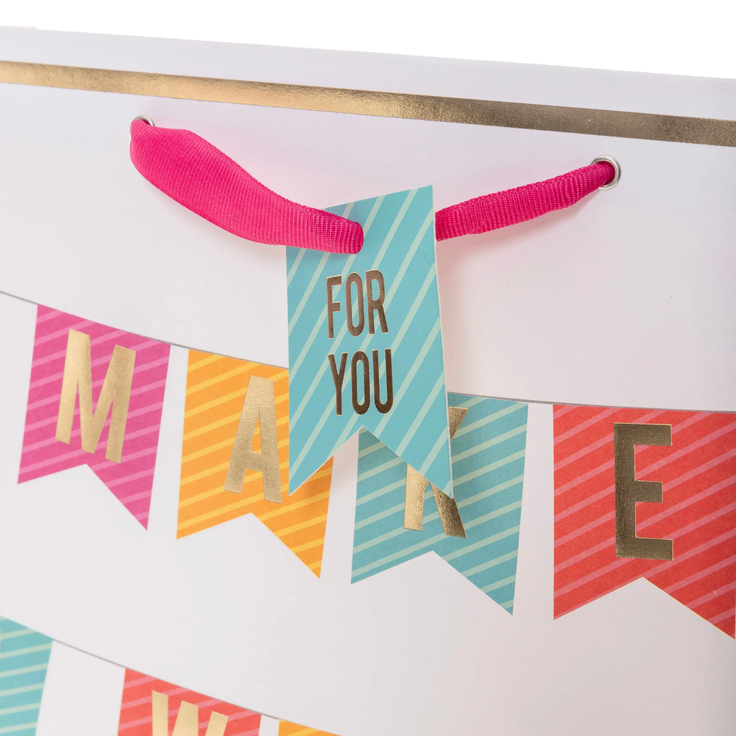 Make A Wish Flag Large Landscape Gift Bag