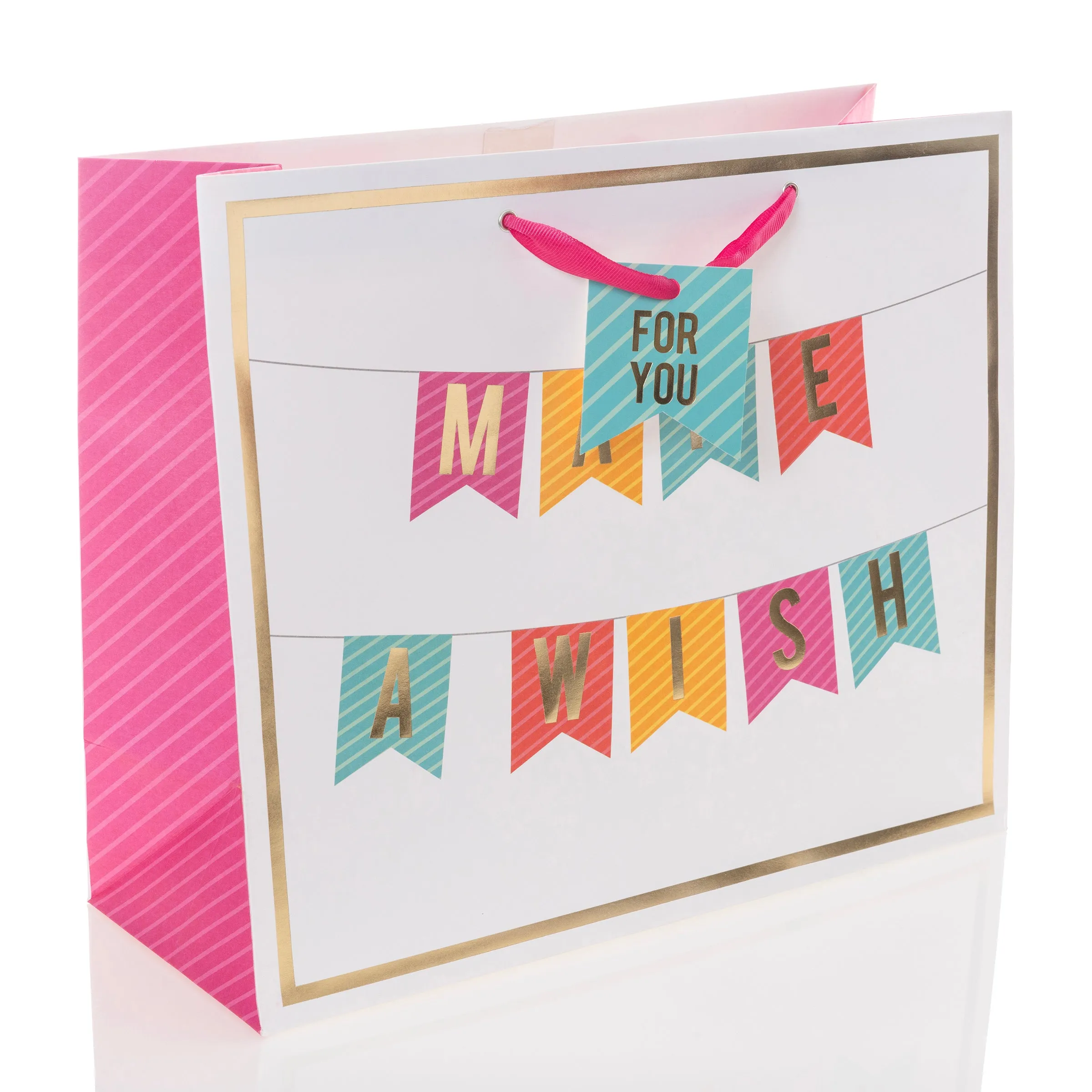 Make A Wish Flag Large Landscape Gift Bag