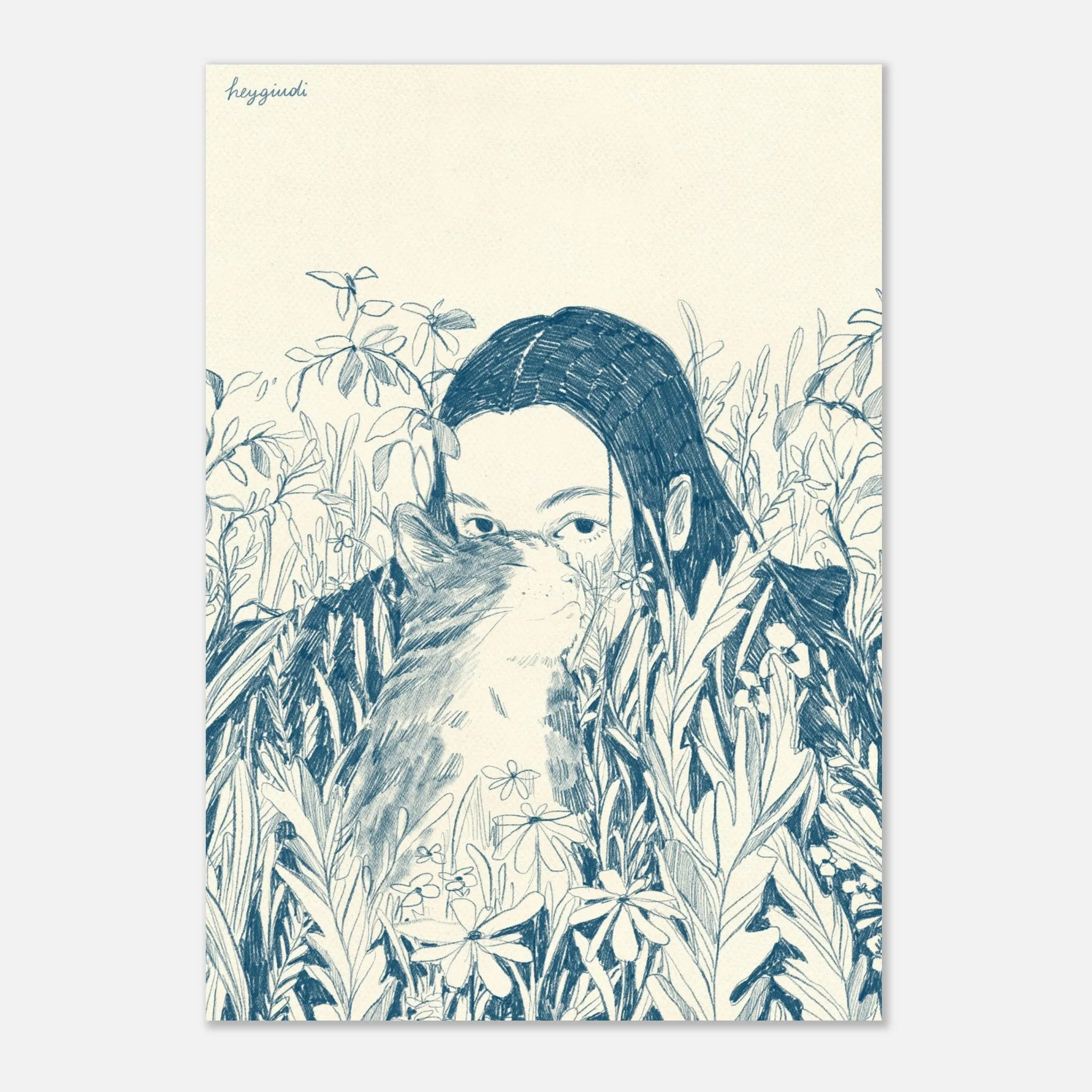 Manifesting poster -monochrome