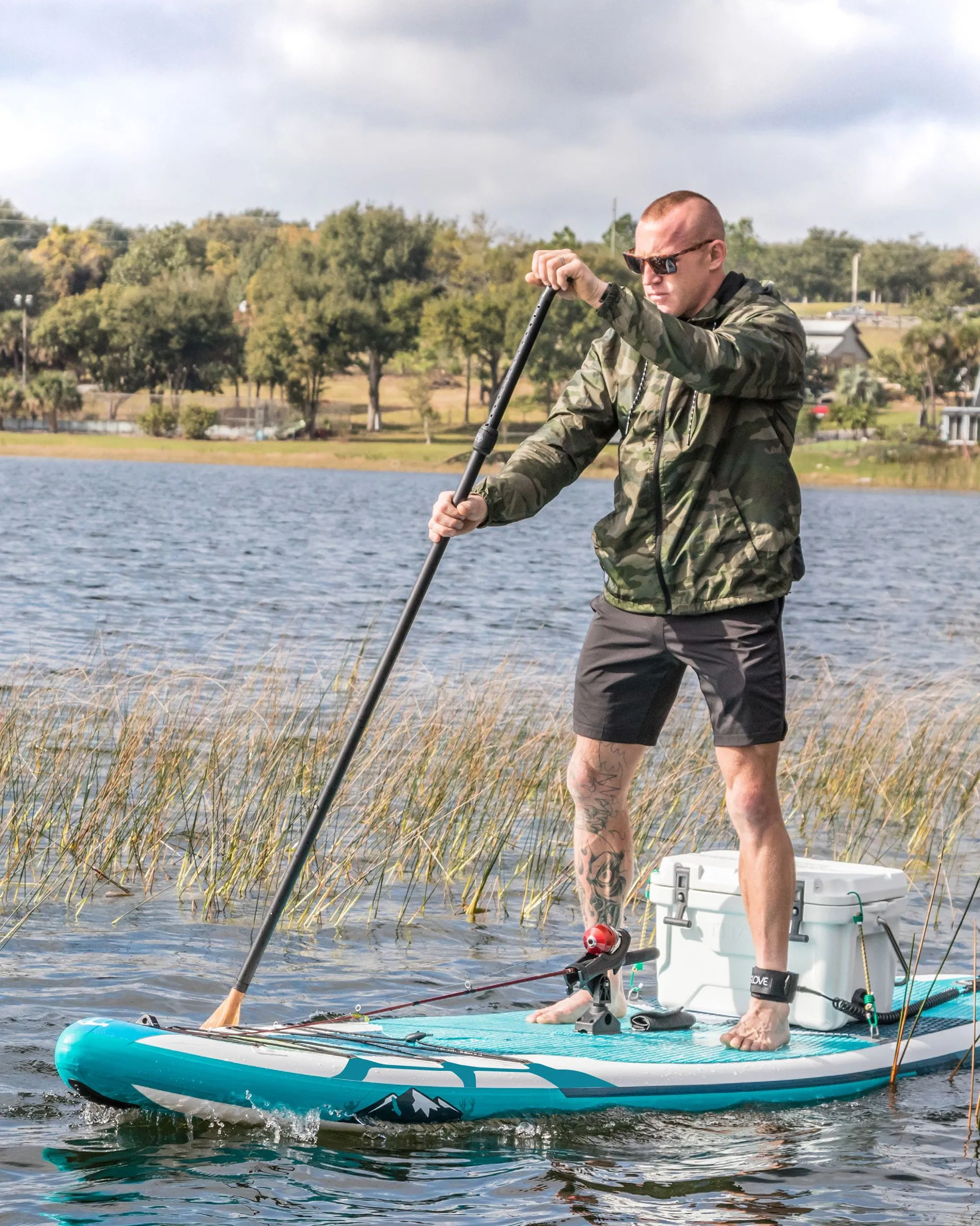 Mariner  11' Inflatable Paddle Board - Teal/White