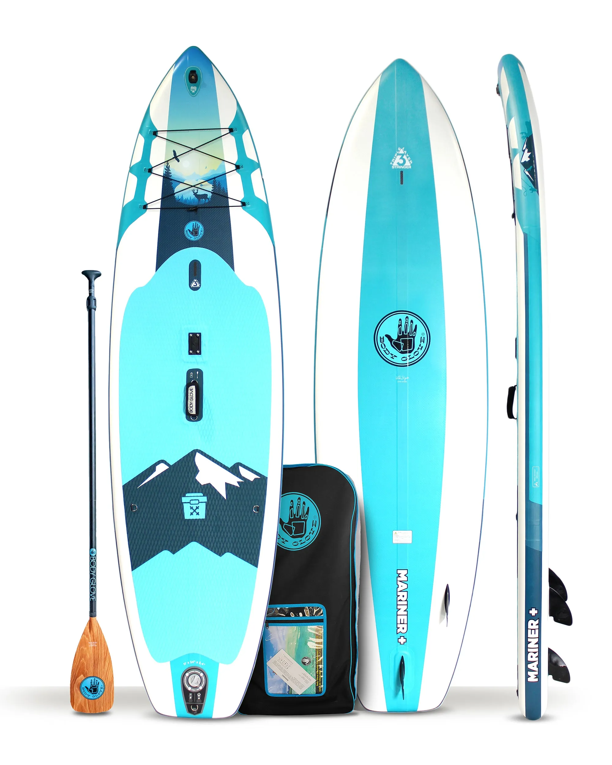 Mariner  11' Inflatable Paddle Board - Teal/White