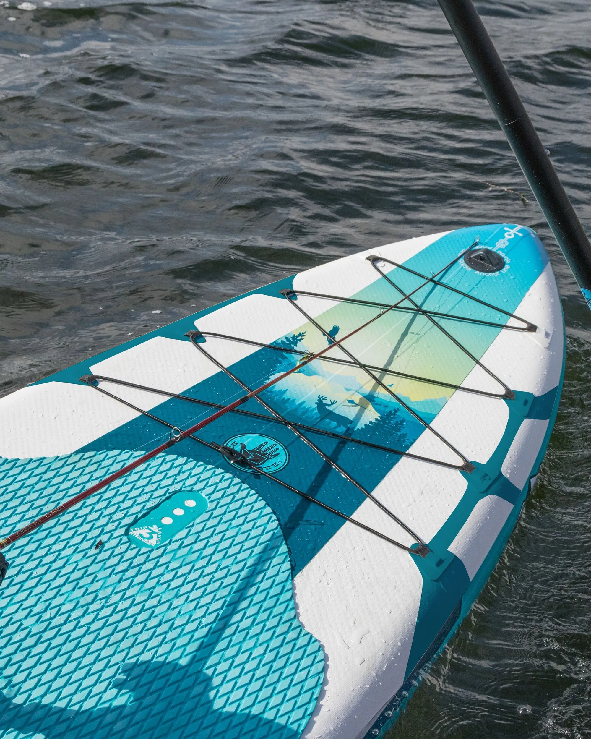 Mariner  11' Inflatable Paddle Board - Teal/White